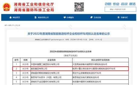 日韩乱码人妻无码系列上榜2022年度湖南省首批智能制造标杆车间